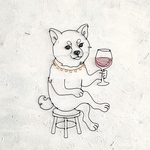 〈新作〉（専用）ワインで乾杯！柴犬　ワイヤーアート