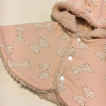 ベビーマント（リボン）ベビーポンチョ