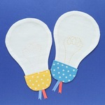 3WAY汗取りパッド2Ｐ　電球