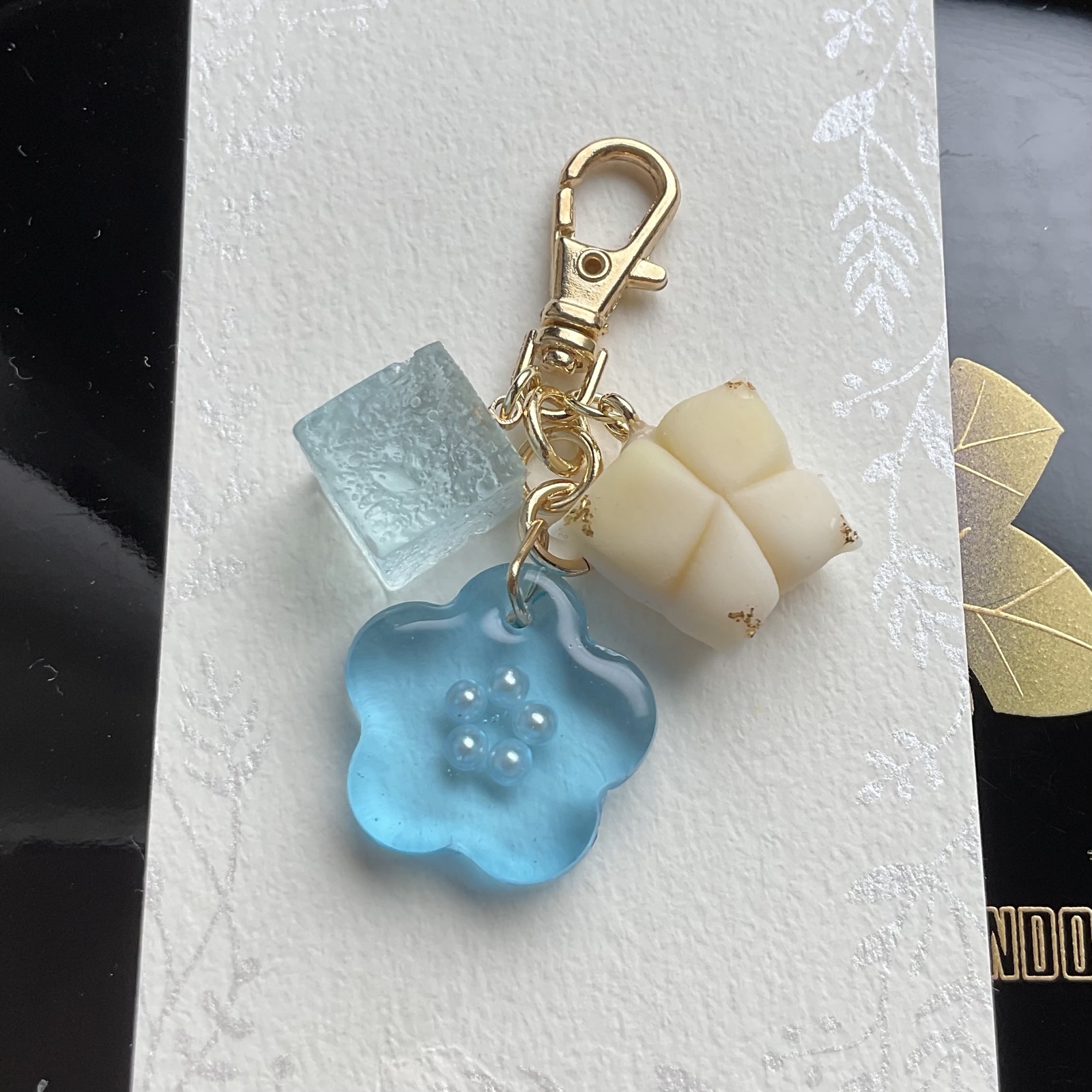 和菓子キーホルダー 練り切り 食品サンプル フェイクスイーツ 