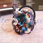 *＊kazariya＊*BlueNote。。Jazz*＊ラワーヘアゴム＊