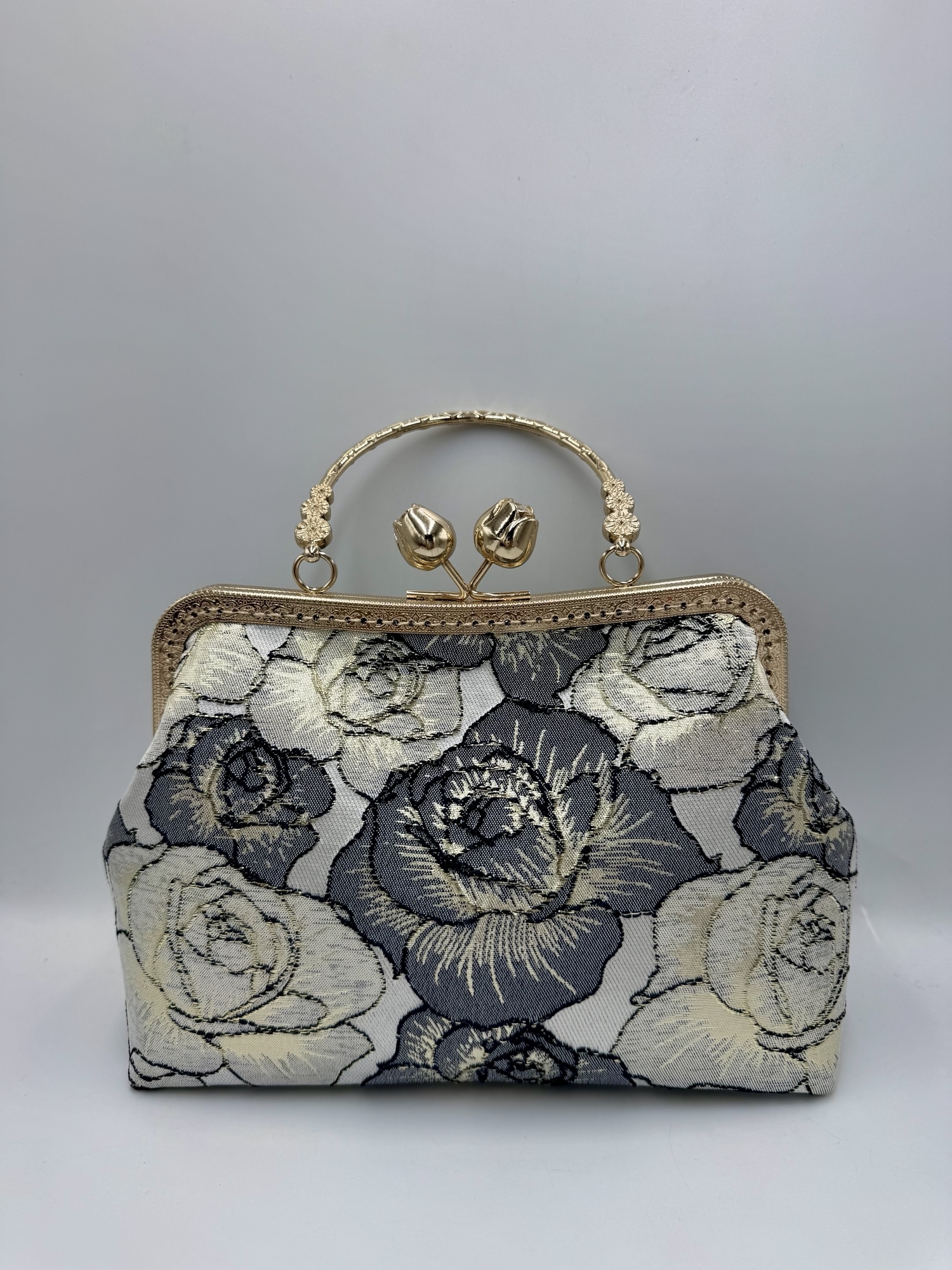 ハンドメイド】ゴブラン織り がま口バッグ - COCO-HANACO'S GALLERY