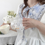フリルカラーブラウス（トワルドジュイ）　大人服　お揃い　ママ服