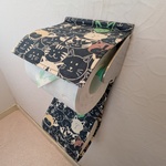ねこさんいっぱい　トイレットペーパーホルダーカバー