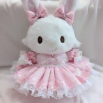 ウィッシュミーメルコスチューム　　メルメルドールコスチューム　小さいお花のピンクコスチューム　3点セット　1531