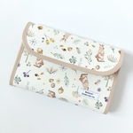 Mサイズ母子手帳ケース☆じゃばら★マルチケース★うさぎ🐰ファスナー付き