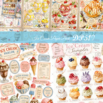 【DP519】デザインペーパー  アイスクリーム ペーパーパック