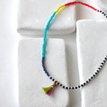 【再々販】Tropical Fish * Aquarium* Anklet = Rainbow with Tassel