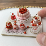 【受注製作】さくらんぼづくしの甘々スイーツセット