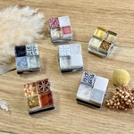 宝石みたいなマグネットクリップ☆パヴェジュエルモザイクタイル　プチギフト　内祝い　文房具　ステショナリー　職場ロッカー　家庭冷蔵庫　ホワイトボード　おしゃれ　かわいい
