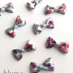 リボンパーツ【mint】  floral ribbon