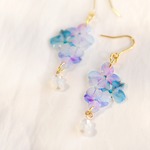 *再販* 4輪アジサイのピアス