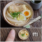 【6月の新商品】ちくわ天と半熟玉子のぶっかけうどん★ミニチュアフード★