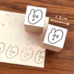 くま吉　ミニラバースタンプ