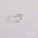 【受注制作】- Silver - Triangle  Ring 