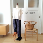 児島デニムサルエルパンツ(Msize)