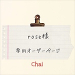 rose様　専用オーダー分 ケース 