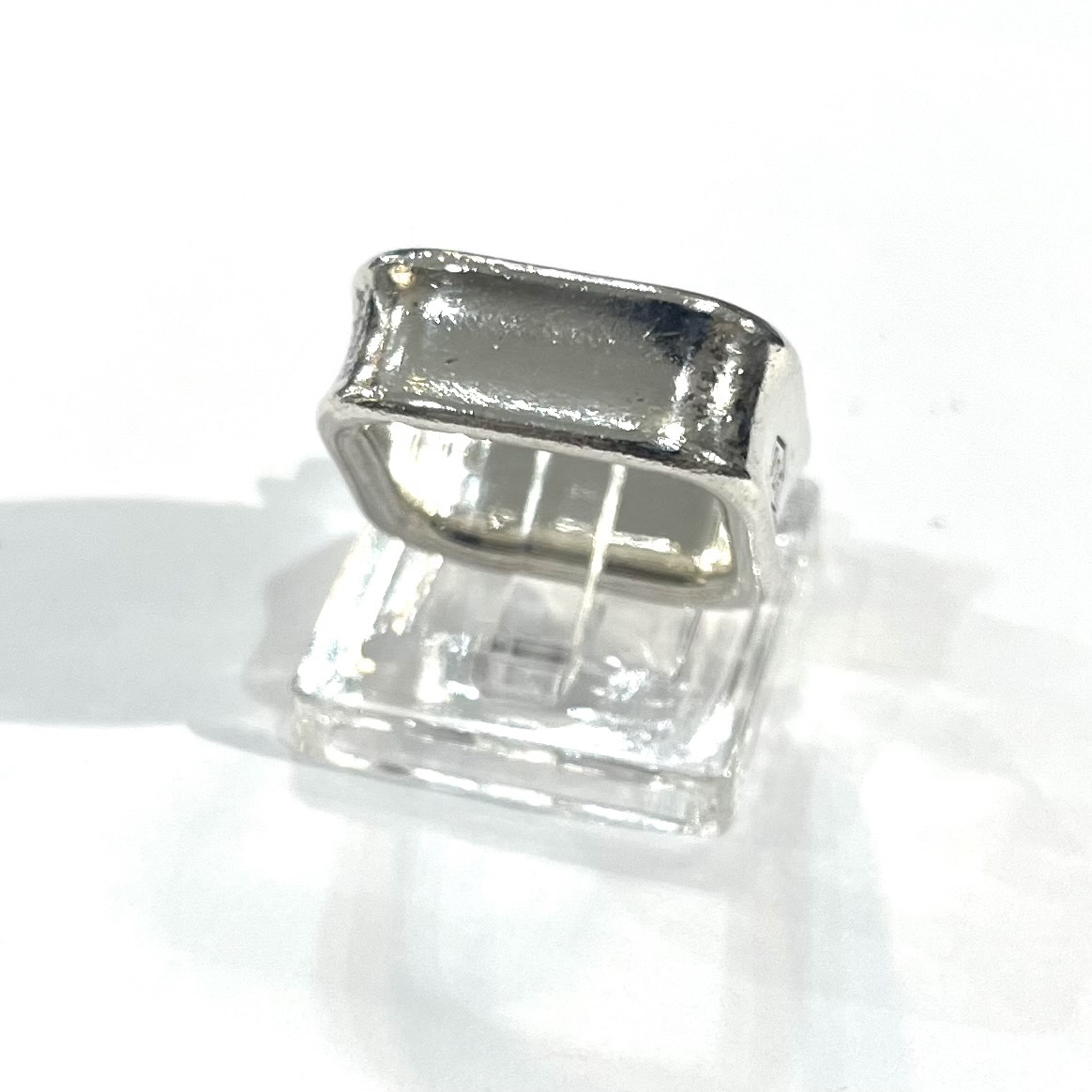 希少【TIFFANY&CO.】【11-12号 】2659 T&CO 1837スクエアリング