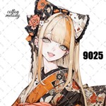 original sticker « no.9025 »     //     人物ステッカー オリジナルステッカー オリジナル人物ステッカー ステッカー cotton melody
