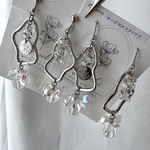 【 pierce / earring 】 大人っぽい揺れ感 ♡ とろみ シルバー ピアス イヤリング
