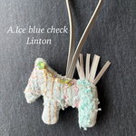 NEW🩵A. LINTON TWEED ホースチャーム　ロデオ　馬チャーム　ギフトにも