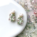 marguerite field “garden tea party” pierce / earring