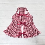 sweetsストロベリーのキャミエプロンワンピース犬服