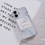 #Lätäkkö　シンプルなニュアンスアートのスマホケース（iPhone / Android)