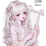 《 No.1208 》Sakuraꕤ オリジナル人物ステッカー シール ステッカー
