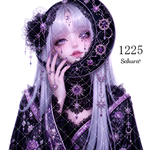 《 No.1225 》Sakuraꕤ オリジナル人物ステッカー シール ステッカー