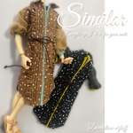 6/25 入荷　 ¥2,450 仲良しコーデセット 22cmドール服