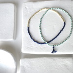 【再販！】Tropical Fish * Aquarium* Bracelet Navy x Silver x Yomogi