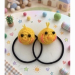 送料無料☆ひよこちゃん☆ヘアゴム2個☆