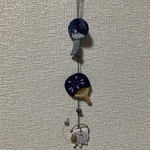 ちりめん細工・夏の吊るし飾り