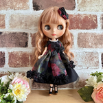 ブライス＊リカちゃん＊ドレスワンピース＆髪飾り