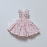 受注販売：Blythe size ティアードワンピ#rose