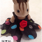シルバニアさんの小さなハロウィンドレス♡