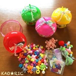【再々〜販】りんごのビーズ&手芸セット♪
