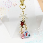 ♡金魚＆お祭り金魚袋キーホルダー♡