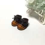 ＊送料無料＊【再販】mini☆miniシリーズ　ミニチュアスニーカー⑨（こげ茶＆キャメル）
