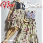 6/25 入荷　 ¥2,450 仲良しコーデセット 22cmドール服