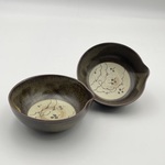くも　片口小鉢2個組 tt-207　1803-3