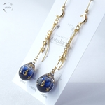 10/25(金)~販売予定✦月夜の雫𓈒𓍯  ✧︎煌めくアクセサリー✧︎ ピアス/イヤリング 〖ワイヤーアクセサリー/煌めき/キラキラ/しずく/雫/夜/夜空/月夜/綺麗〗