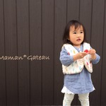 tamape様オーダー★ニコイチベスト(キラキラしずく)