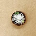 ミニチュアフード「釜あげしらす丼」