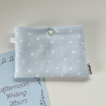 ハートボタンポーチ / ポーチ / ラムネカラー