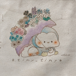 手描きトートバック