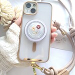 【MagSafe対応、3点セット】iPhoneケース　スマホショルダー　ソケット