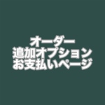 オーダー  追加オプション お支払いページ