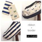 再36販♡北欧風♡大人可愛い♡リボンちょうちょ×デニム♡白紺ボーダーリバーシブルエルゴ収納カバーよだれカバーセット♡15